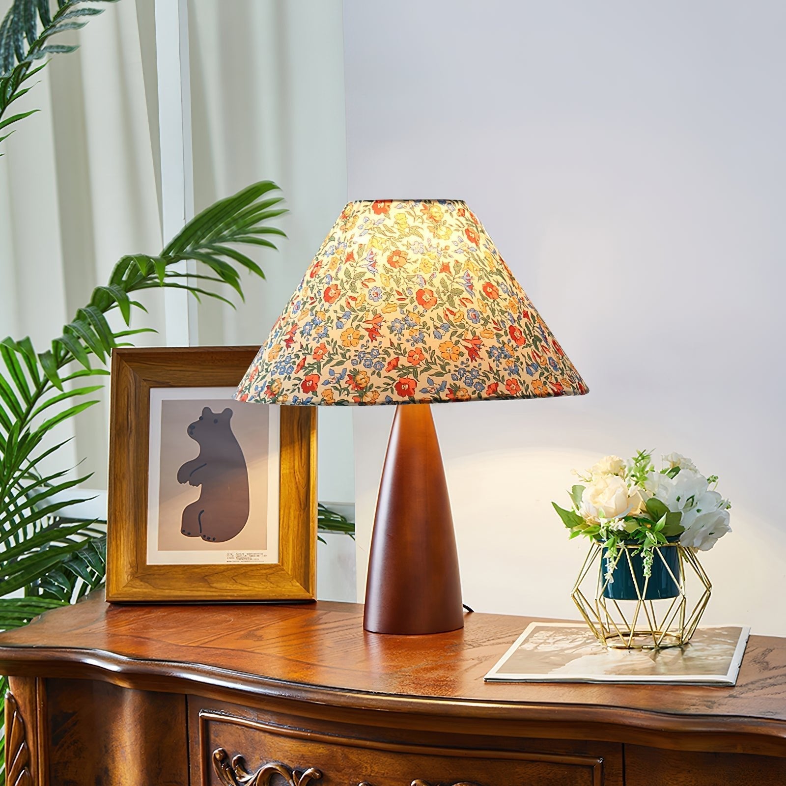 floral-table-lamp-anzaz-Floral Color+Brown-2