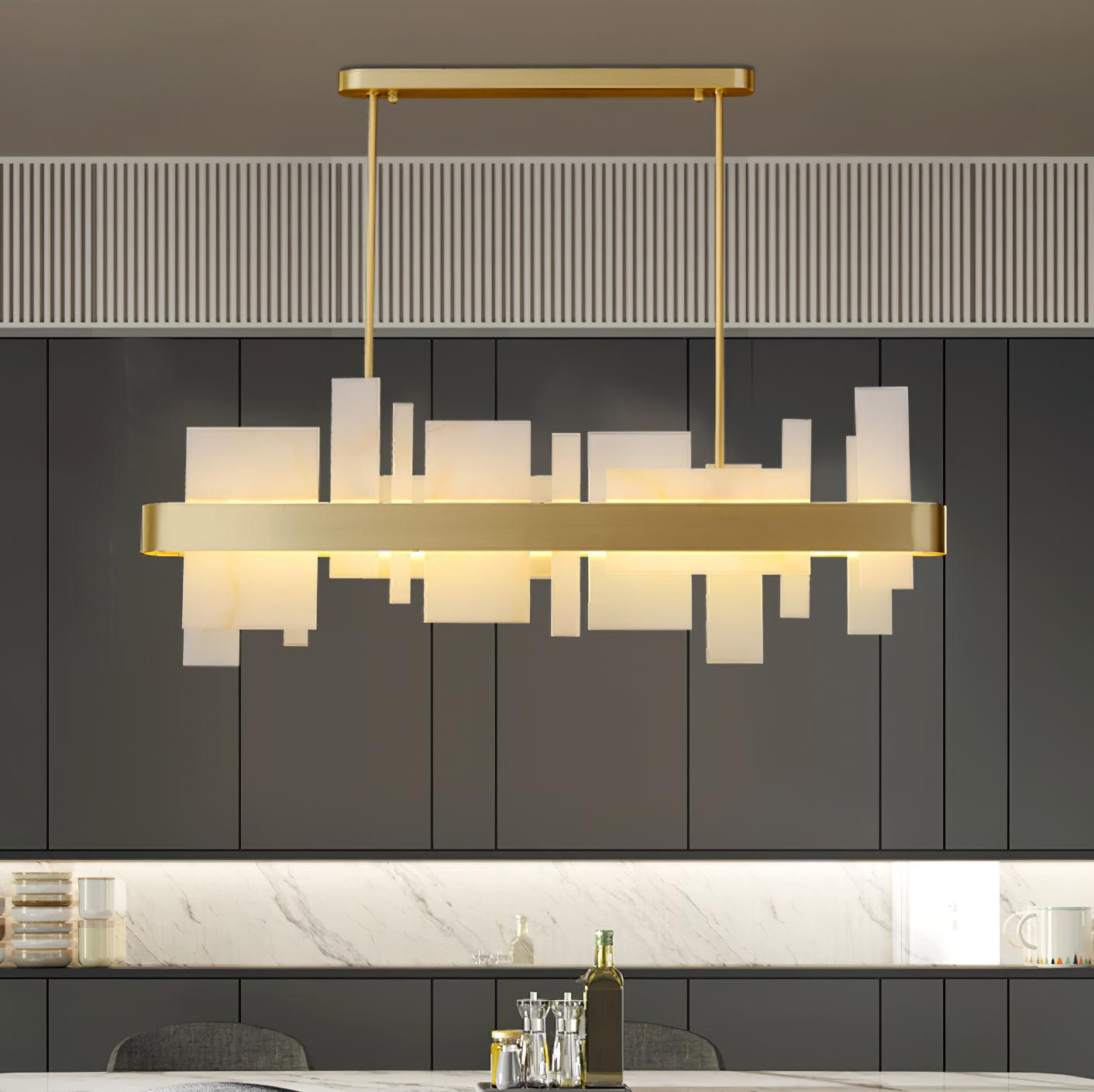 amelie-chandelier-anzaz-Brushed brass+White-2