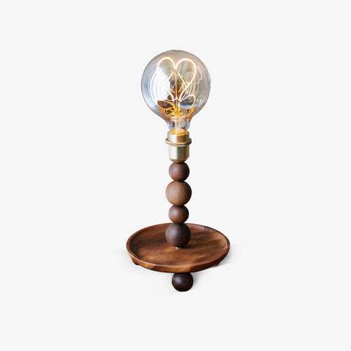 anli-love-table-lamp-anzaz-Walnut Color & Gold-1