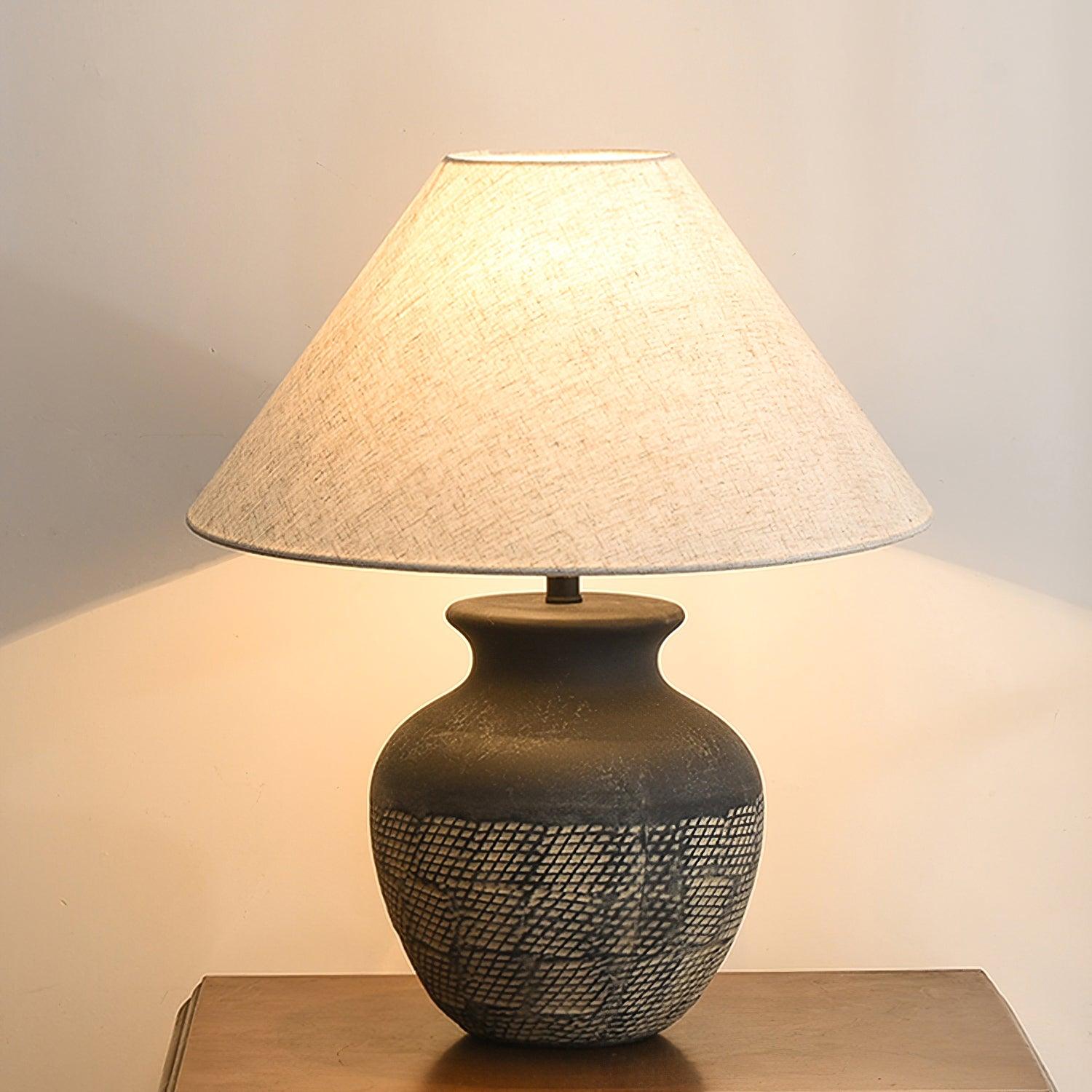 ansel-ceramic-table-lamp-anzaz-Black & Beige-4