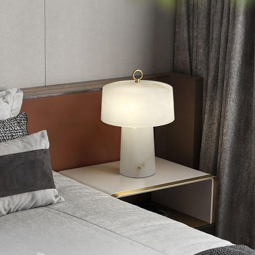 aogashima-table-lamp-anzaz-White & Brass-2