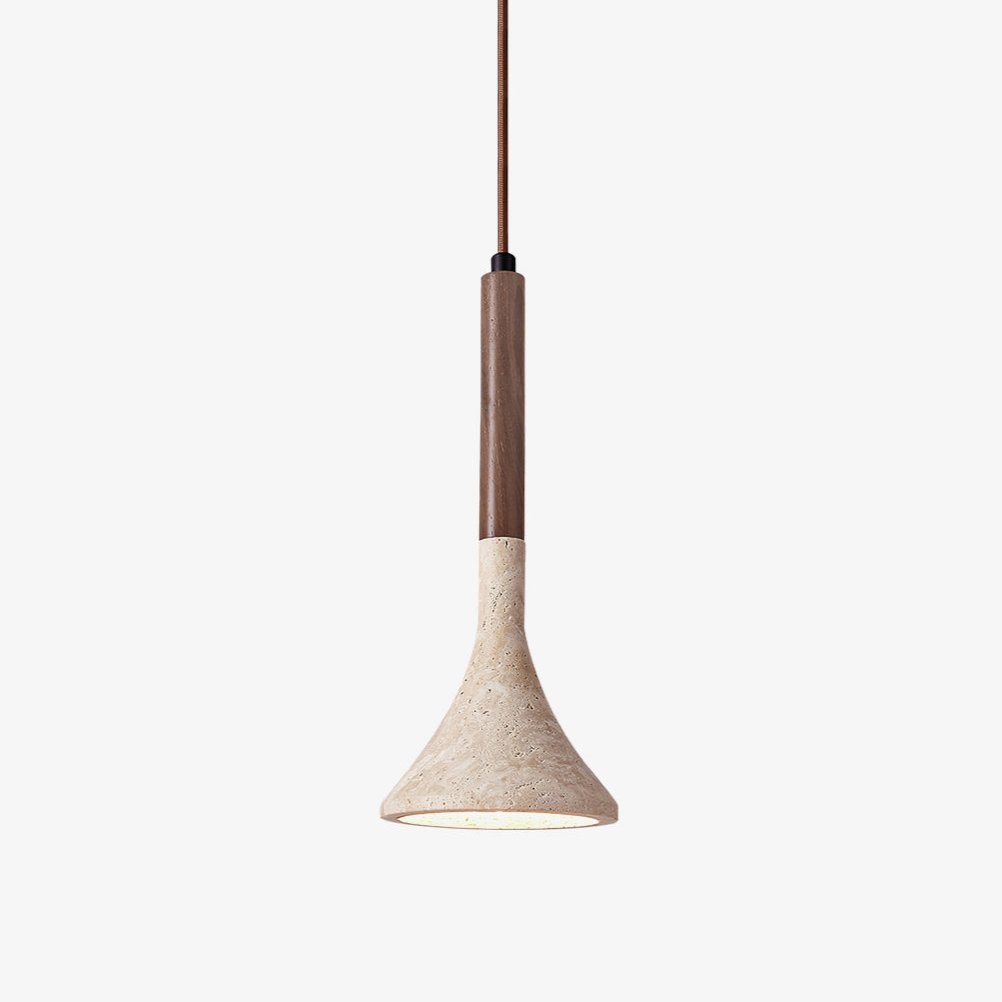 aplomb-travertine-pendant-lamp-anzaz-Wood color & Yellow Travertine-1
