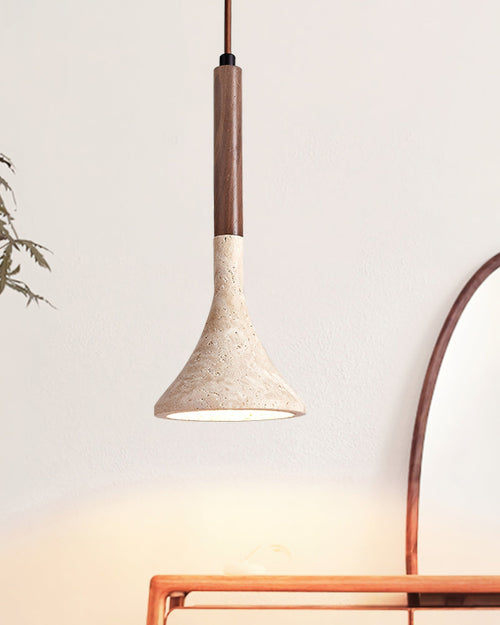 aplomb-travertine-pendant-lamp-anzaz-Walnut color & Yellow Travertine-2