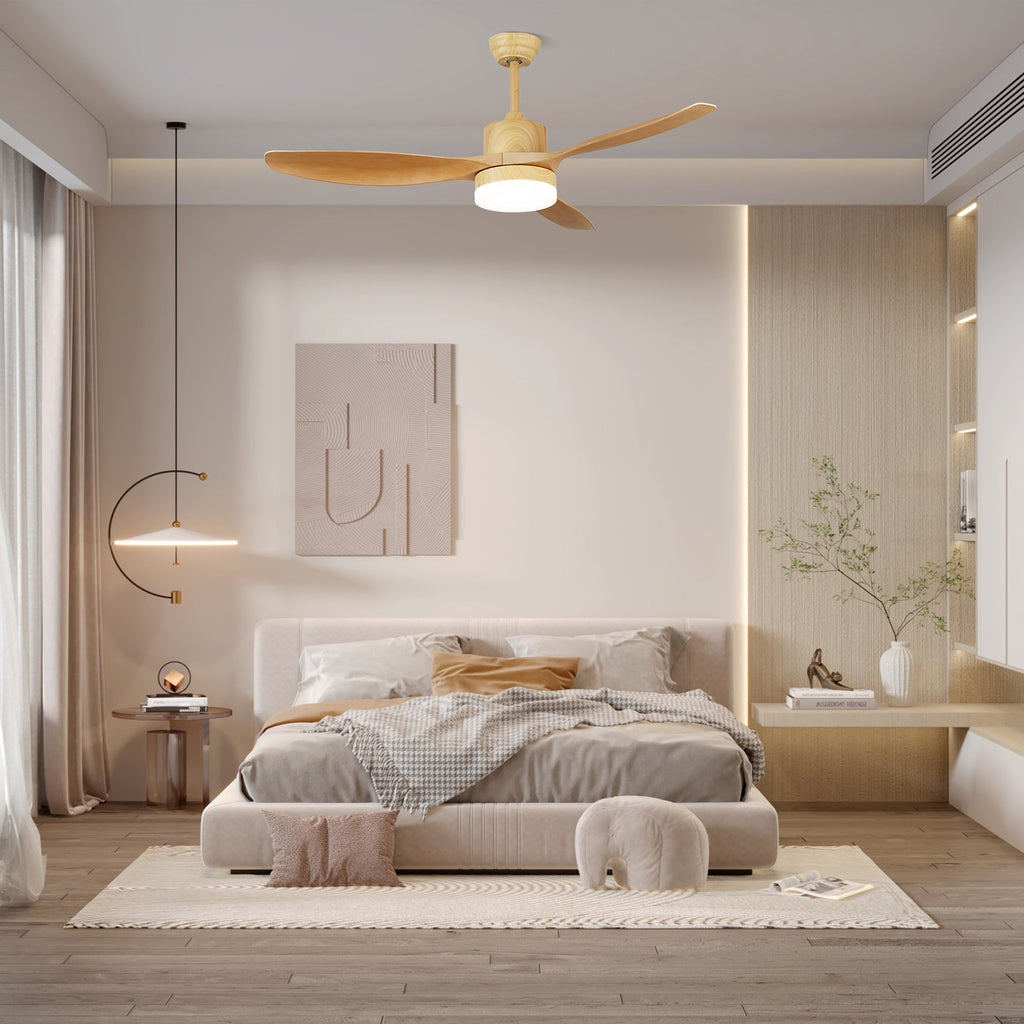 keltis-ceiling-fan-light-anzaz-Model C  Nature Wood Grain & White (ABS blades)-9