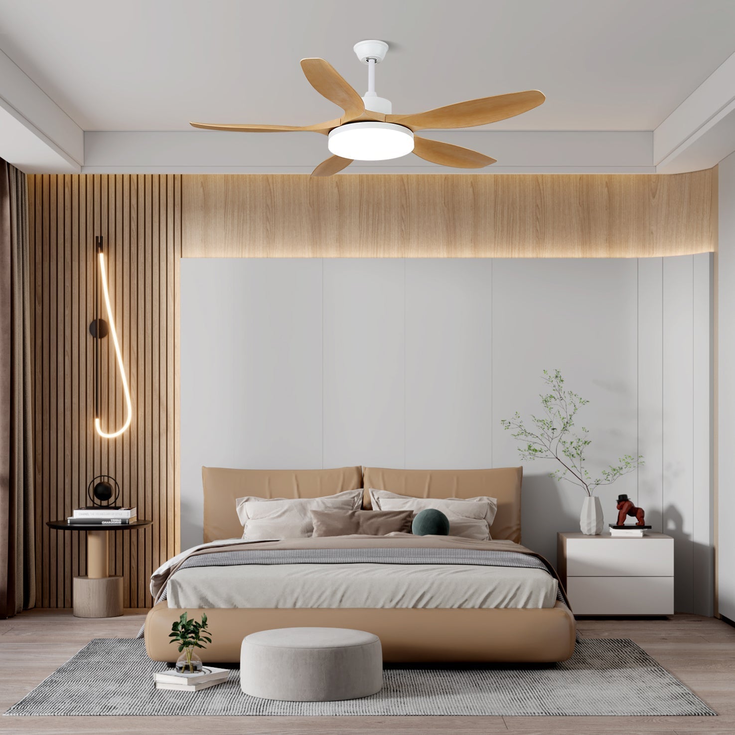 keltis-ceiling-fan-light-anzaz-Model E Nature Wood Grain (ABS blades)-11