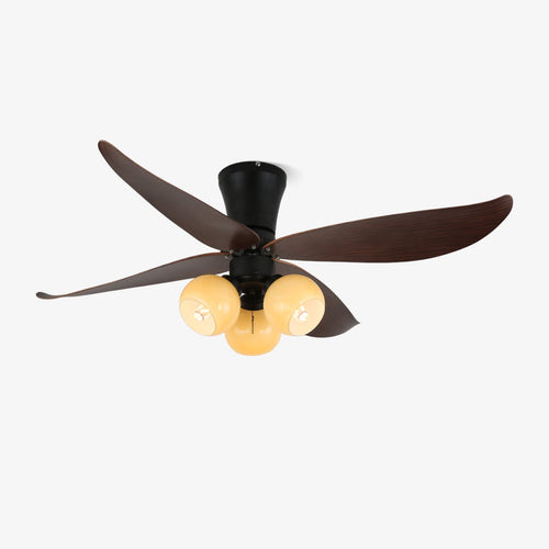 arbora-bloom-ceiling-fan-light-anzaz-Walnut Wood & White-1