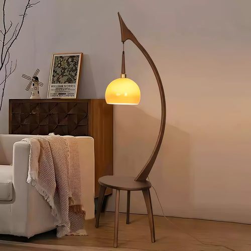 arc-curve-floor-lamp-anzaz-Walnut Color & Caramel-2