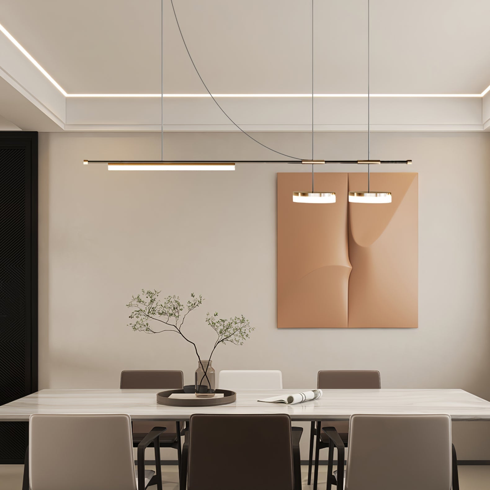 arc-horizon-island-pendant-light-anzaz-Black & Gold-4