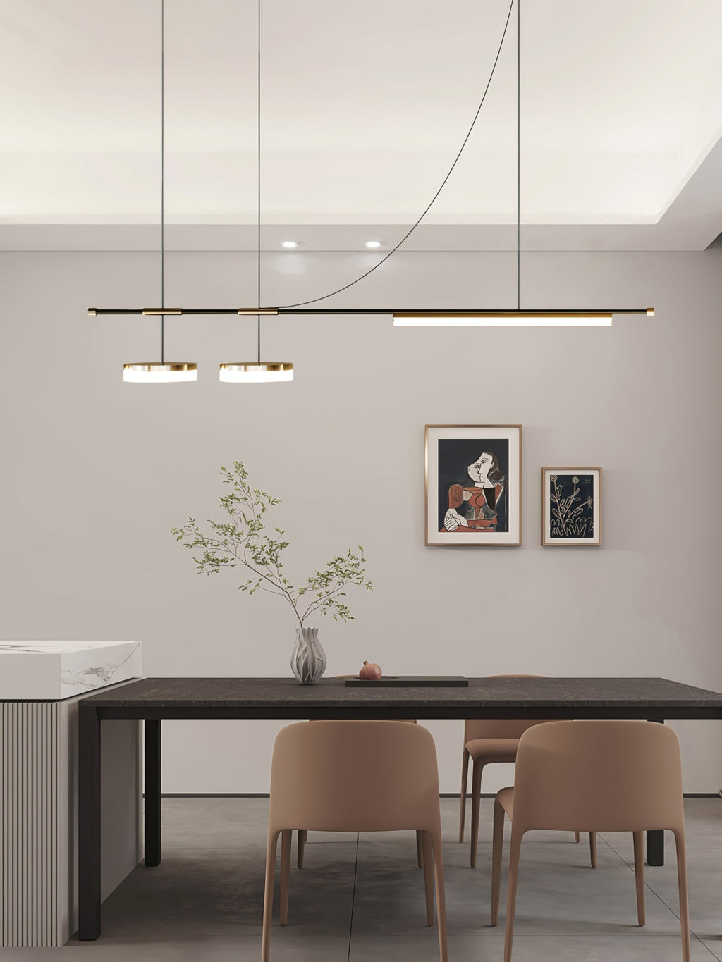 arc-horizon-island-pendant-light-anzaz-Black & Gold-3