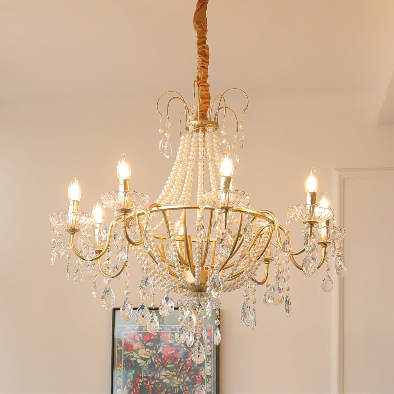 arcadia-gold-chandelier-anzaz-Gold & Clear-2