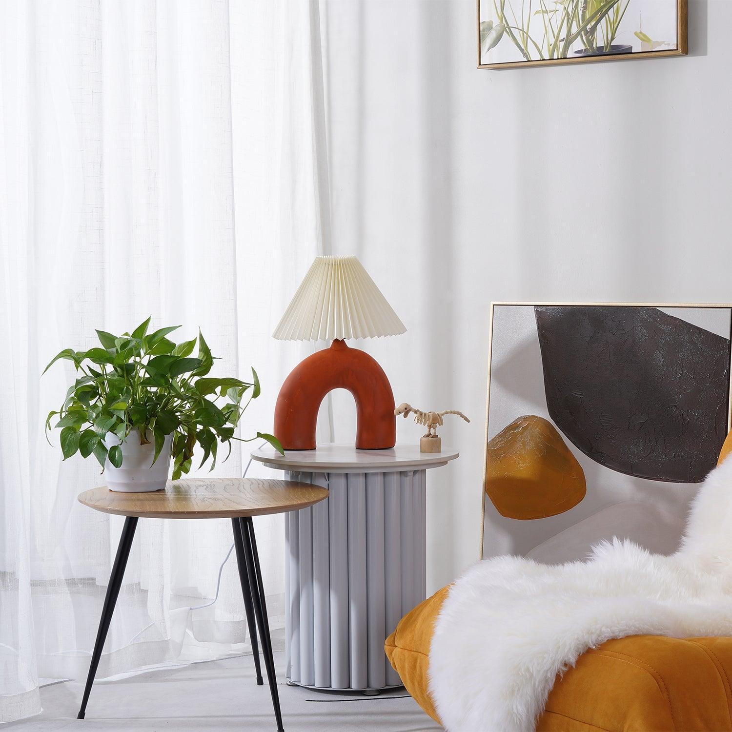 arched-pleated-table-lamp-anzaz-White-5