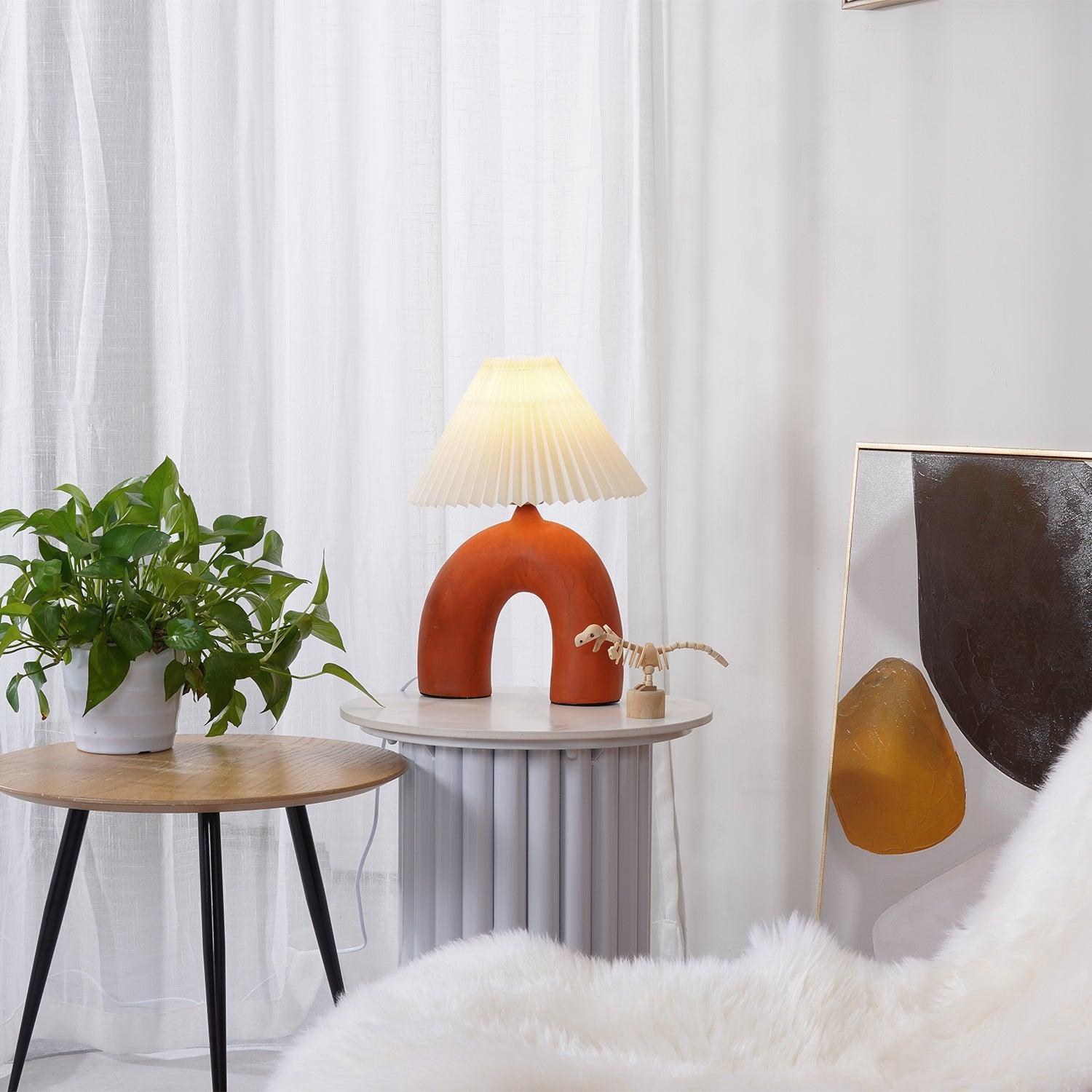 arched-pleated-table-lamp-anzaz-White-7