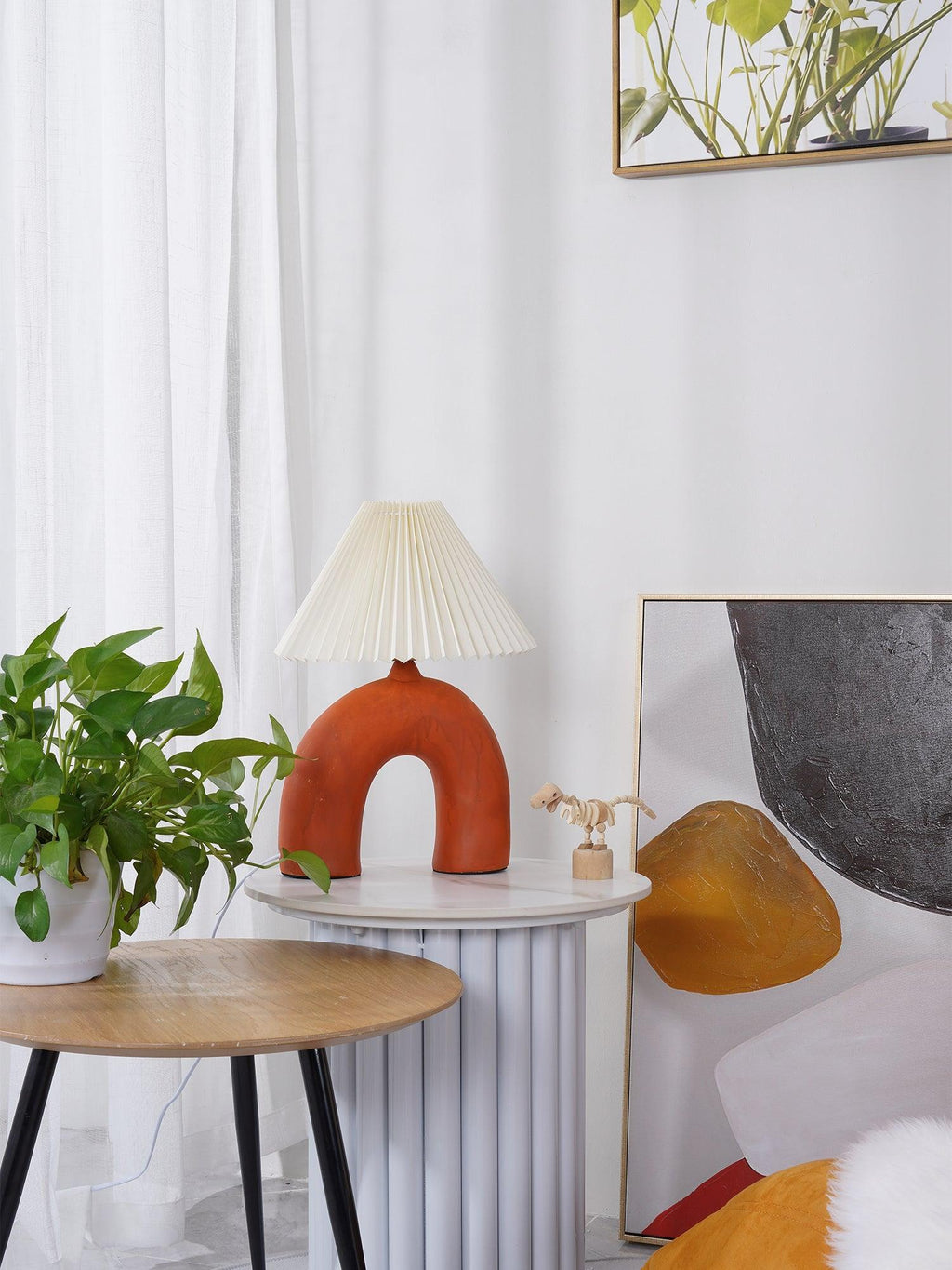 arched-pleated-table-lamp-anzaz-White-8