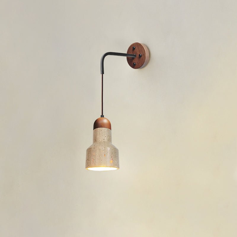 arched-travertine-wall-light-anzaz-Walnut color & Yellow Travertine-11