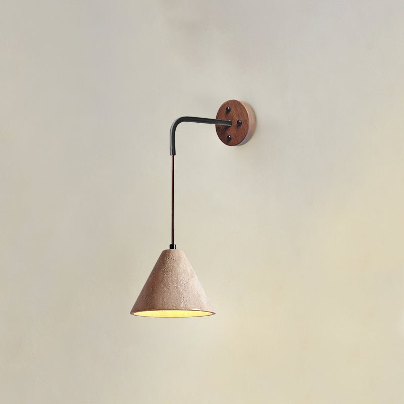 arched-travertine-wall-light-anzaz-Walnut color & Yellow Travertine-10