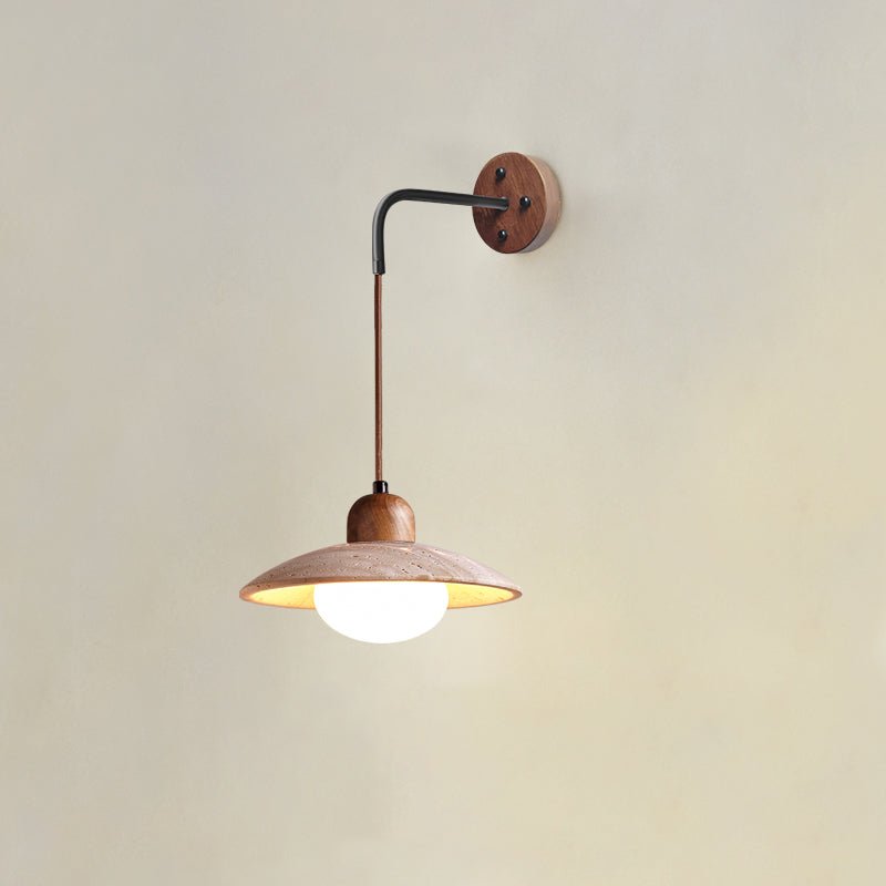 arched-travertine-wall-light-anzaz-Walnut color & Yellow Travertine-7