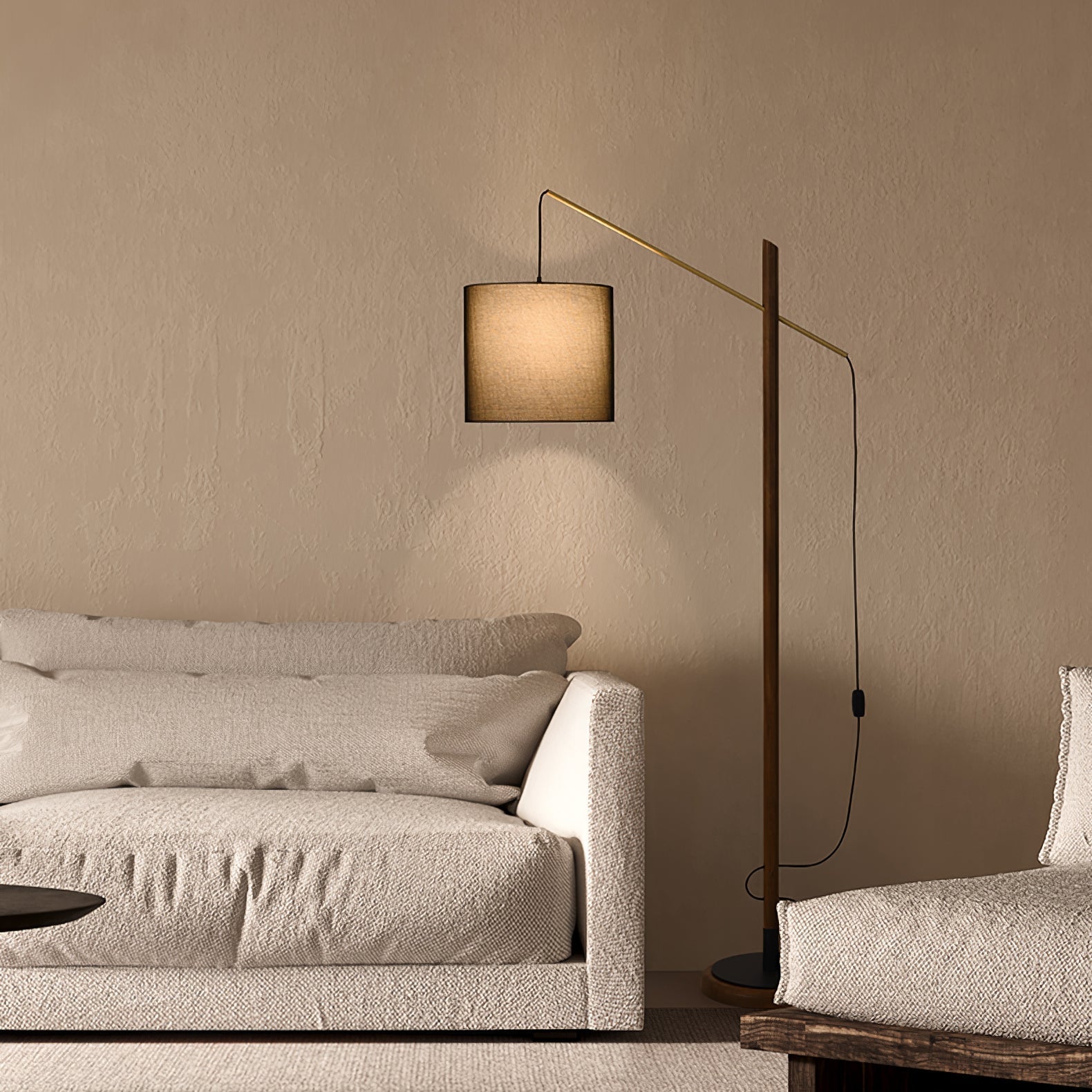 archer-floor-lamp-anzaz-Nature oak & Beige-2