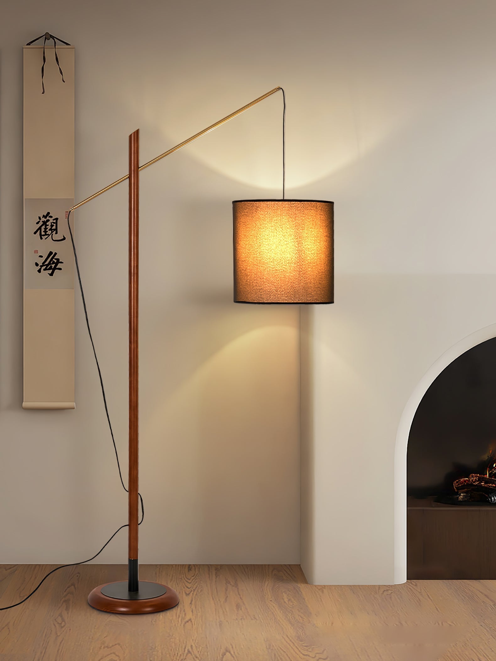 archer-floor-lamp-anzaz-Black walnut & Beige-10