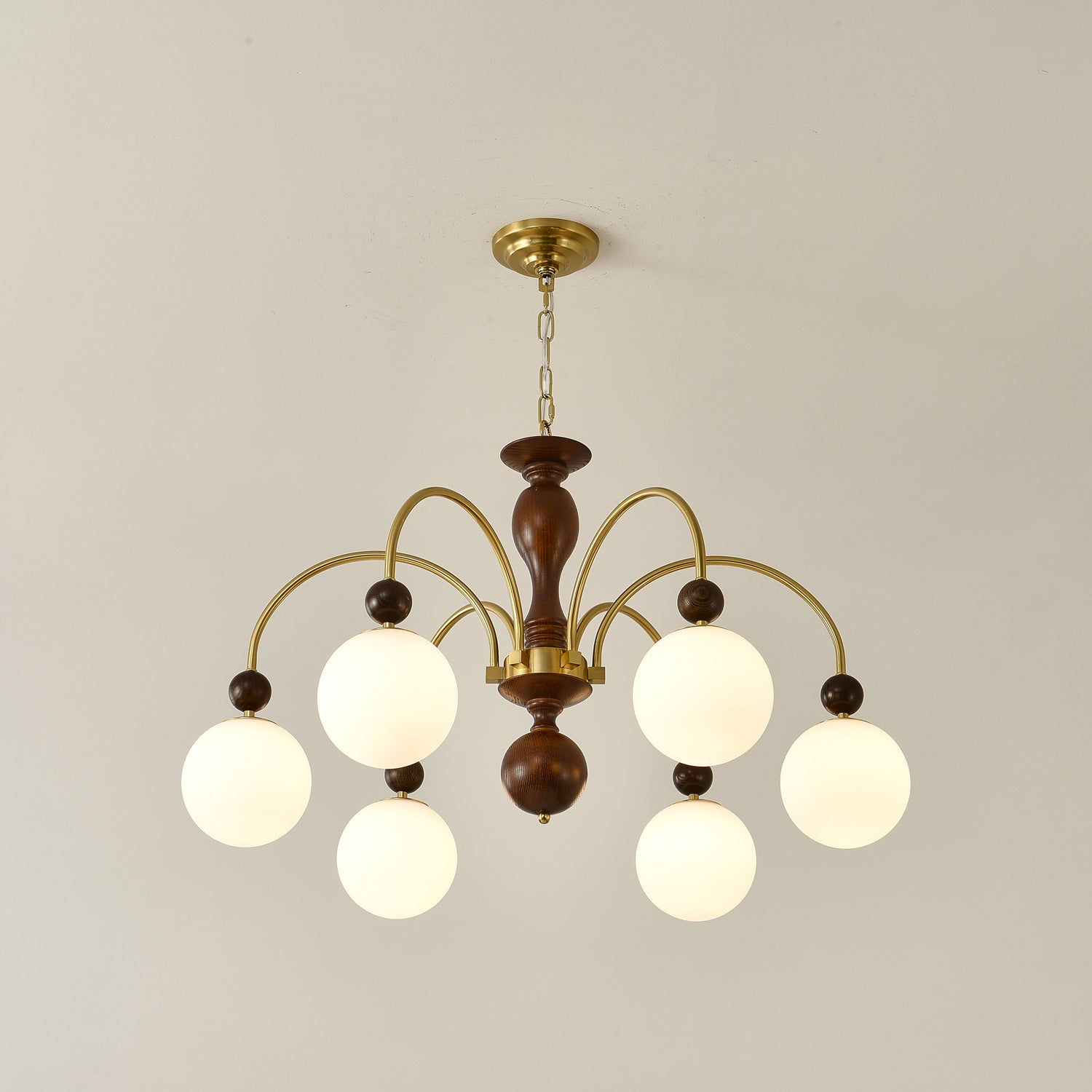archway-walnut-chandelier-anzaz-Walnut Color & Gold-3