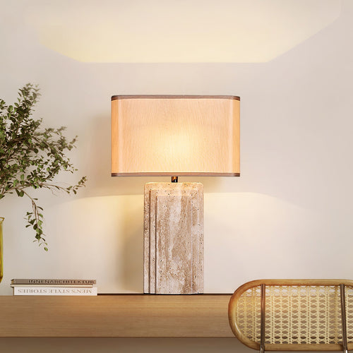 arco-travertine-table-lamp-anzaz-Yellow Travertine & Beige-2