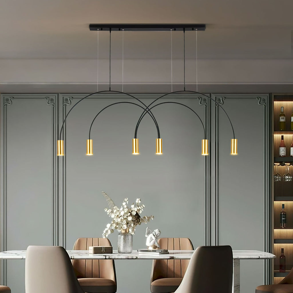 arcs-pendant-light-anzaz-Gold & Black-2