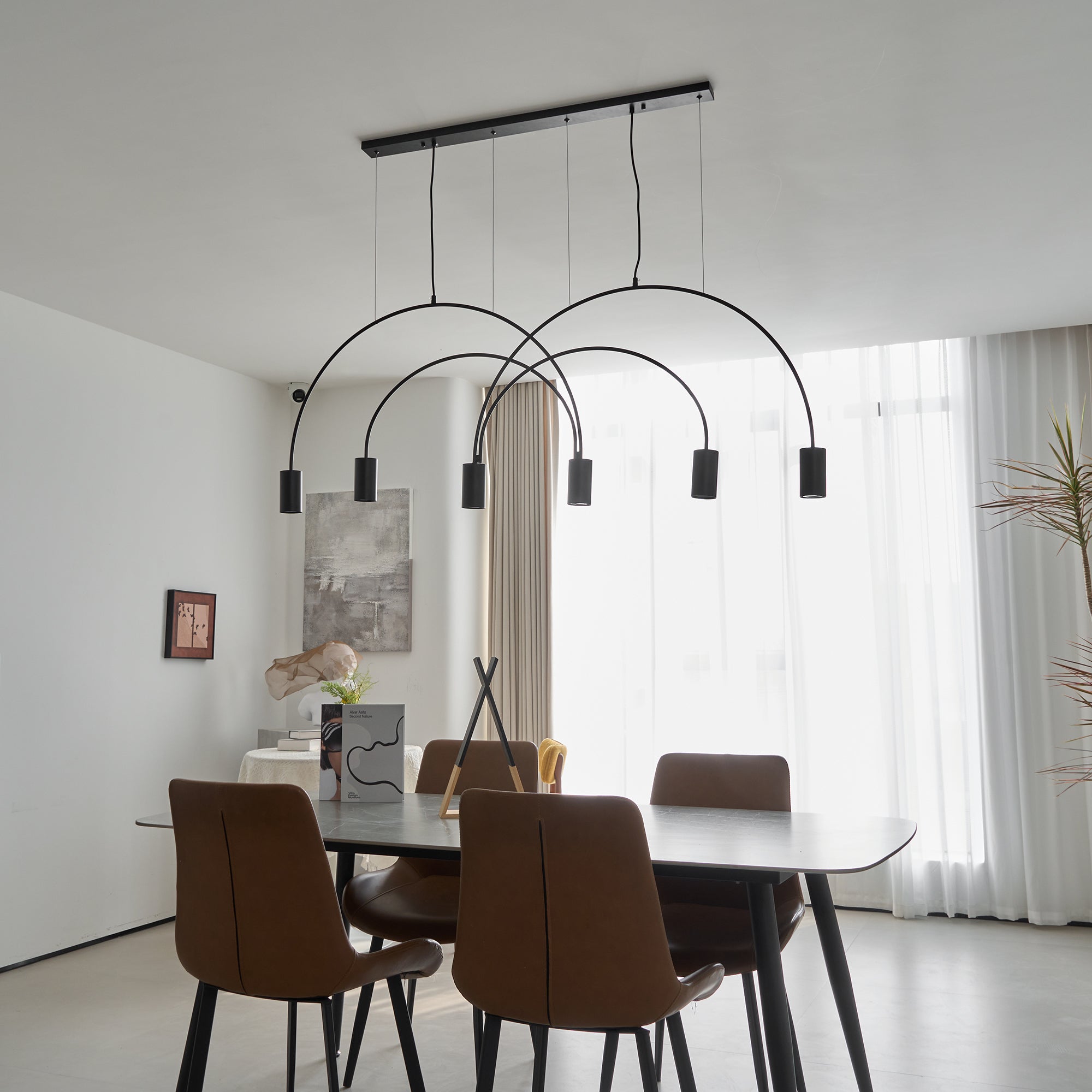 arcs-pendant-light-anzaz-Gold & Black-6