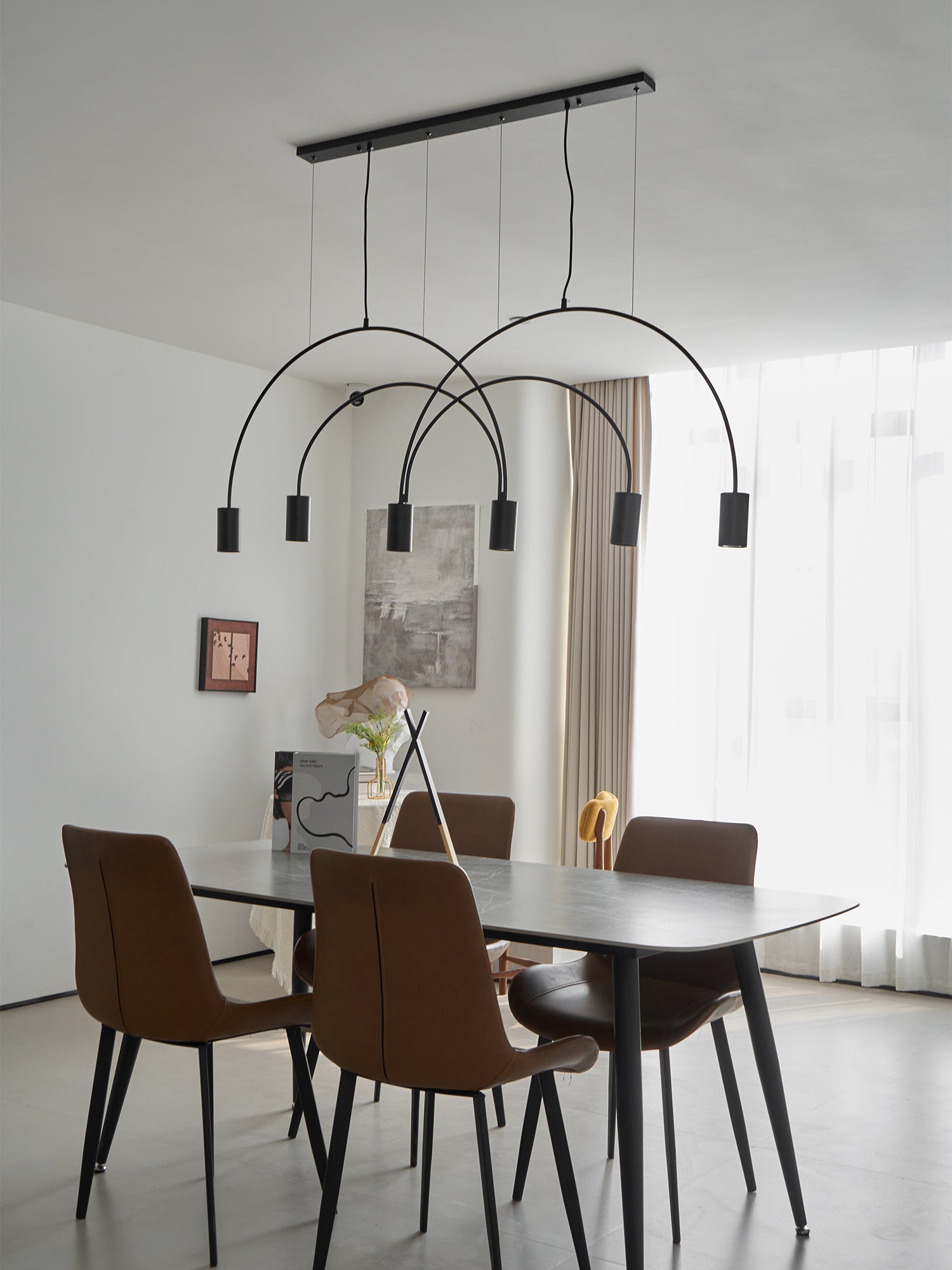 arcs-pendant-light-anzaz-Gold & Black-12