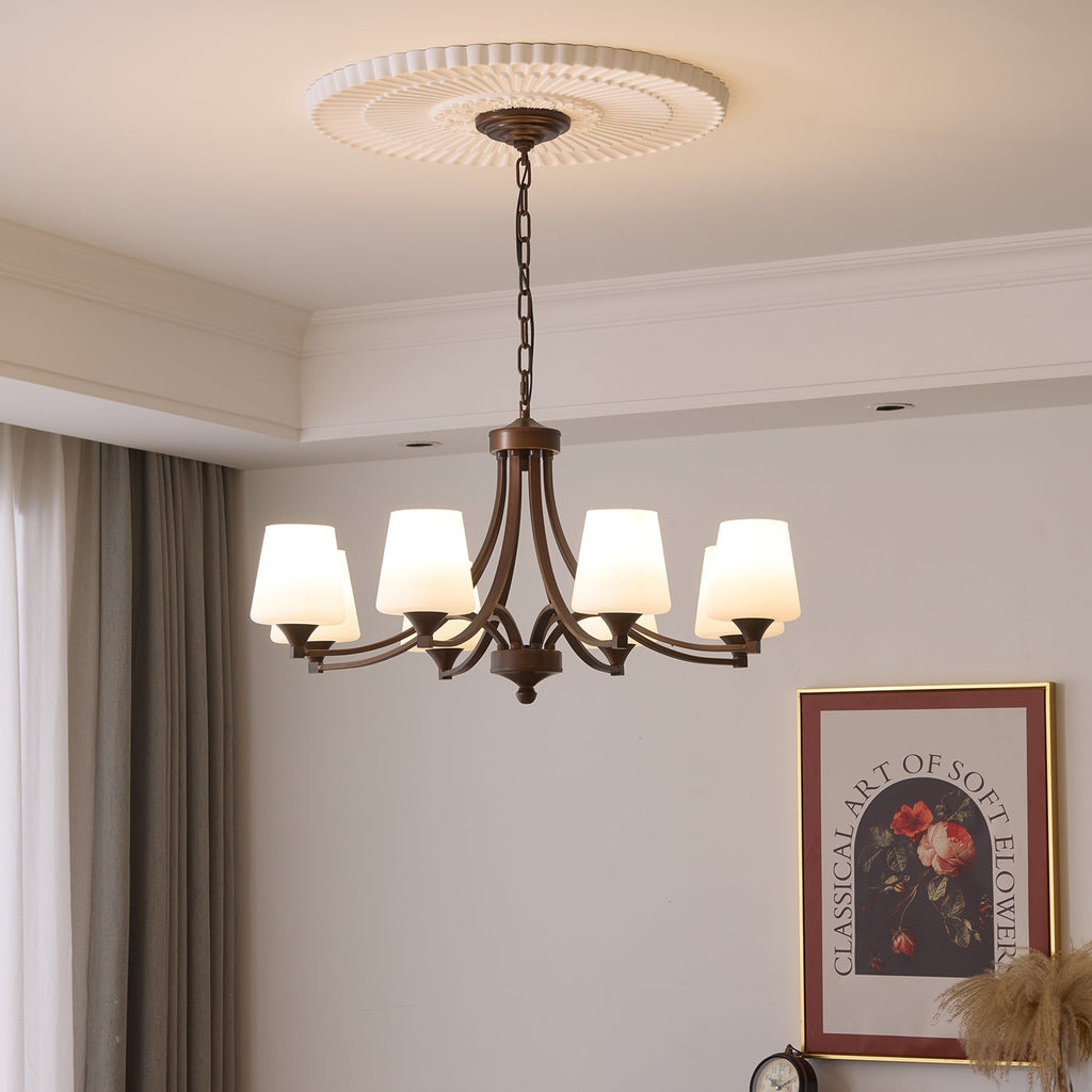 ardena-classic-chandelier-anzaz-Dark brown & White-3