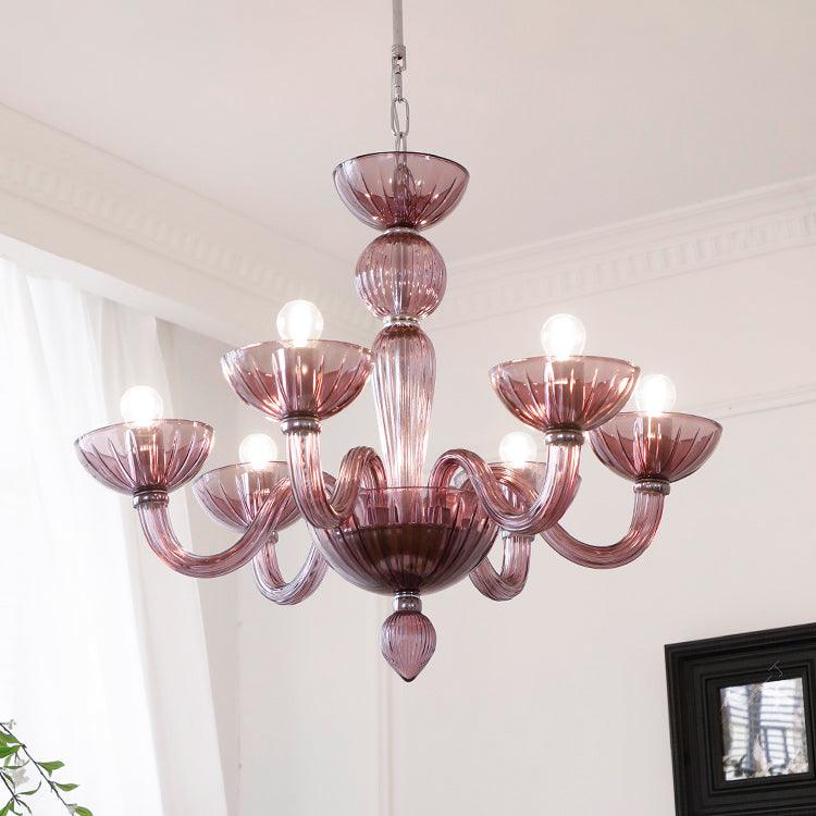 ares-murano-glass-chandelier-anzaz-Purple pink-2