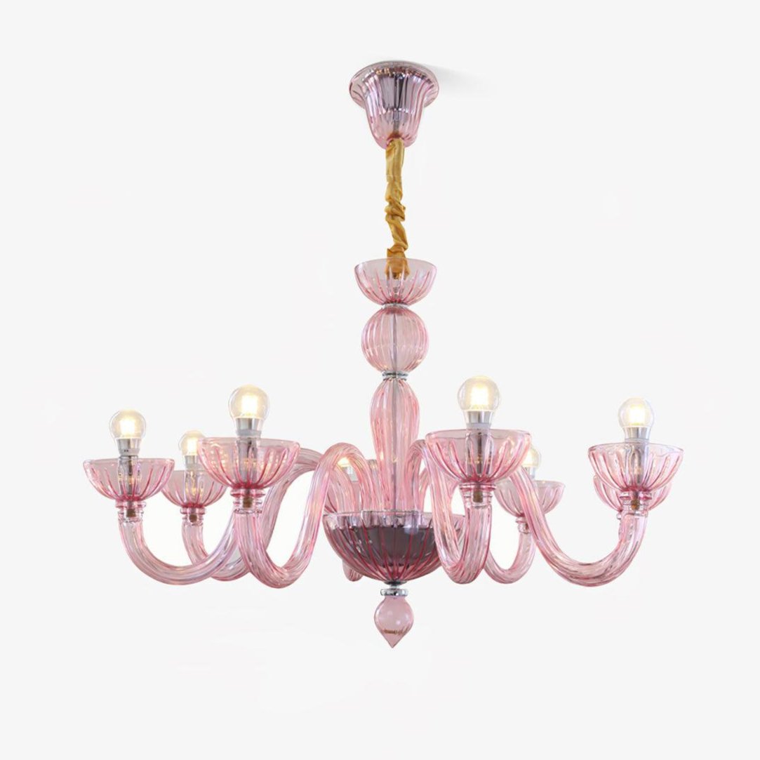 ares-murano-glass-chandelier-anzaz-Purple pink-1