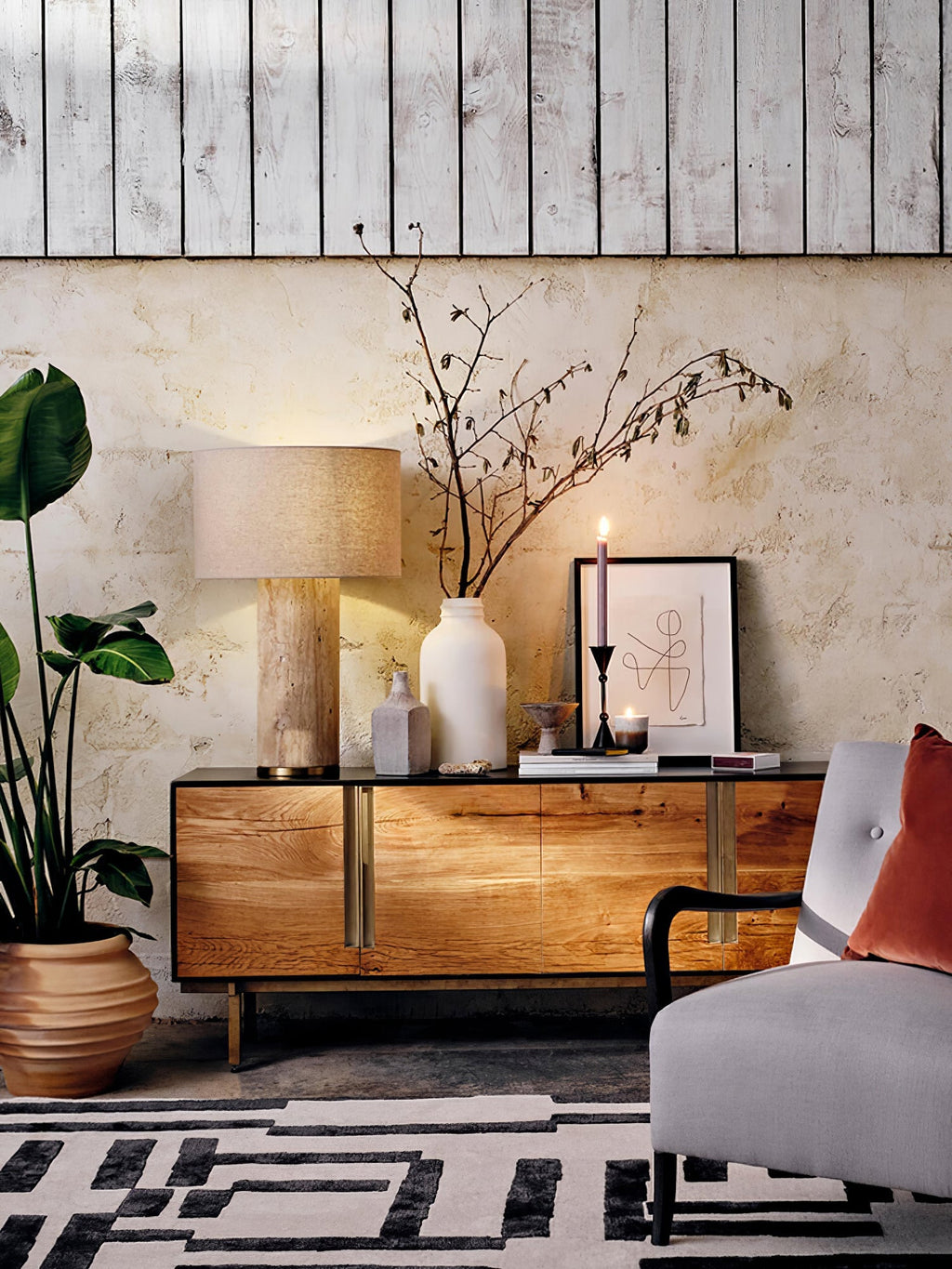 aria-stone-table-lamp-anzaz-Red Travertine & Beige-10