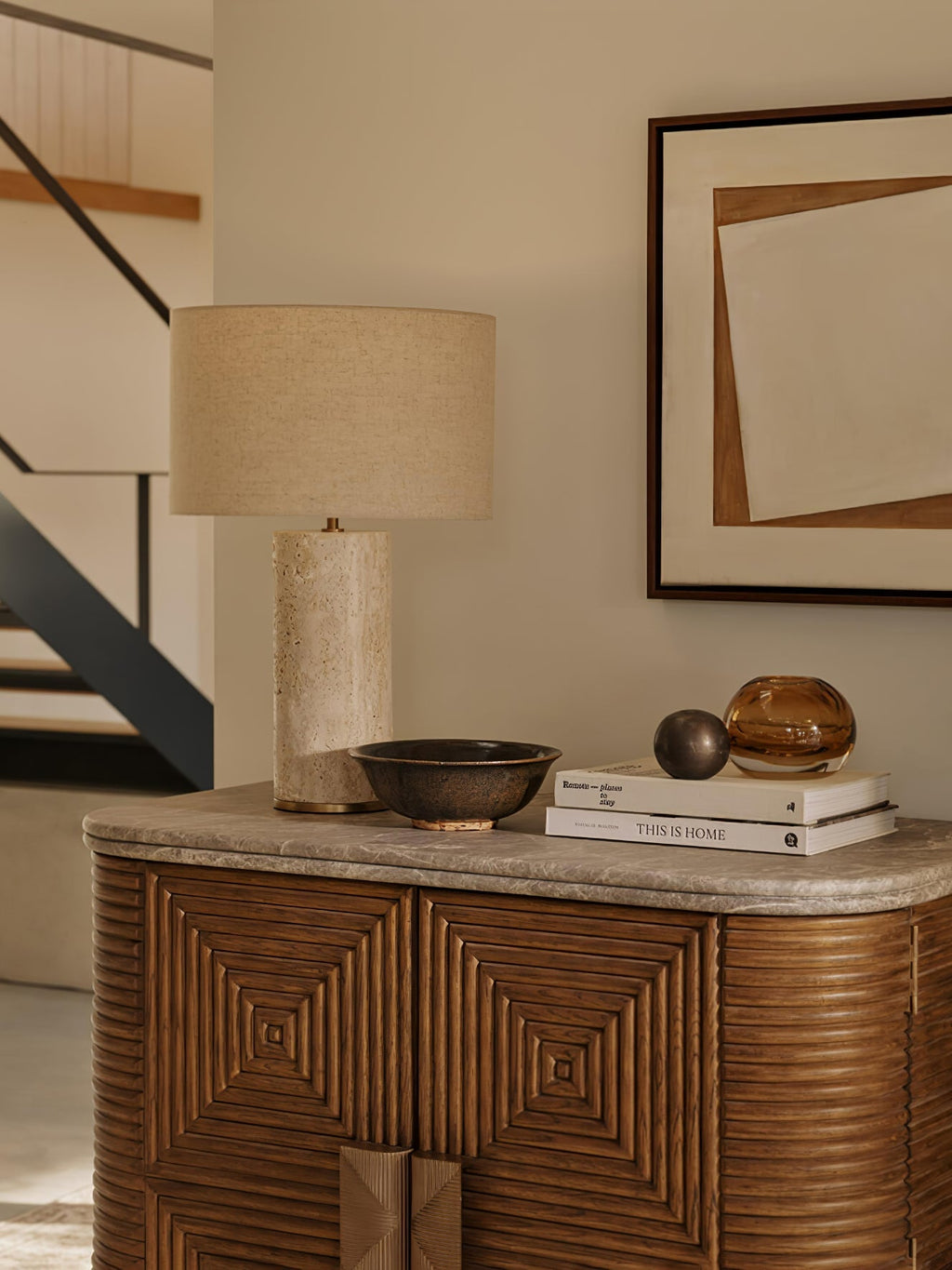 aria-stone-table-lamp-anzaz-Red Travertine & Beige-12