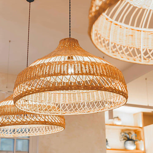 artisanal-rattan-dome-pendant-lamp-anzaz-Natural rattan-2