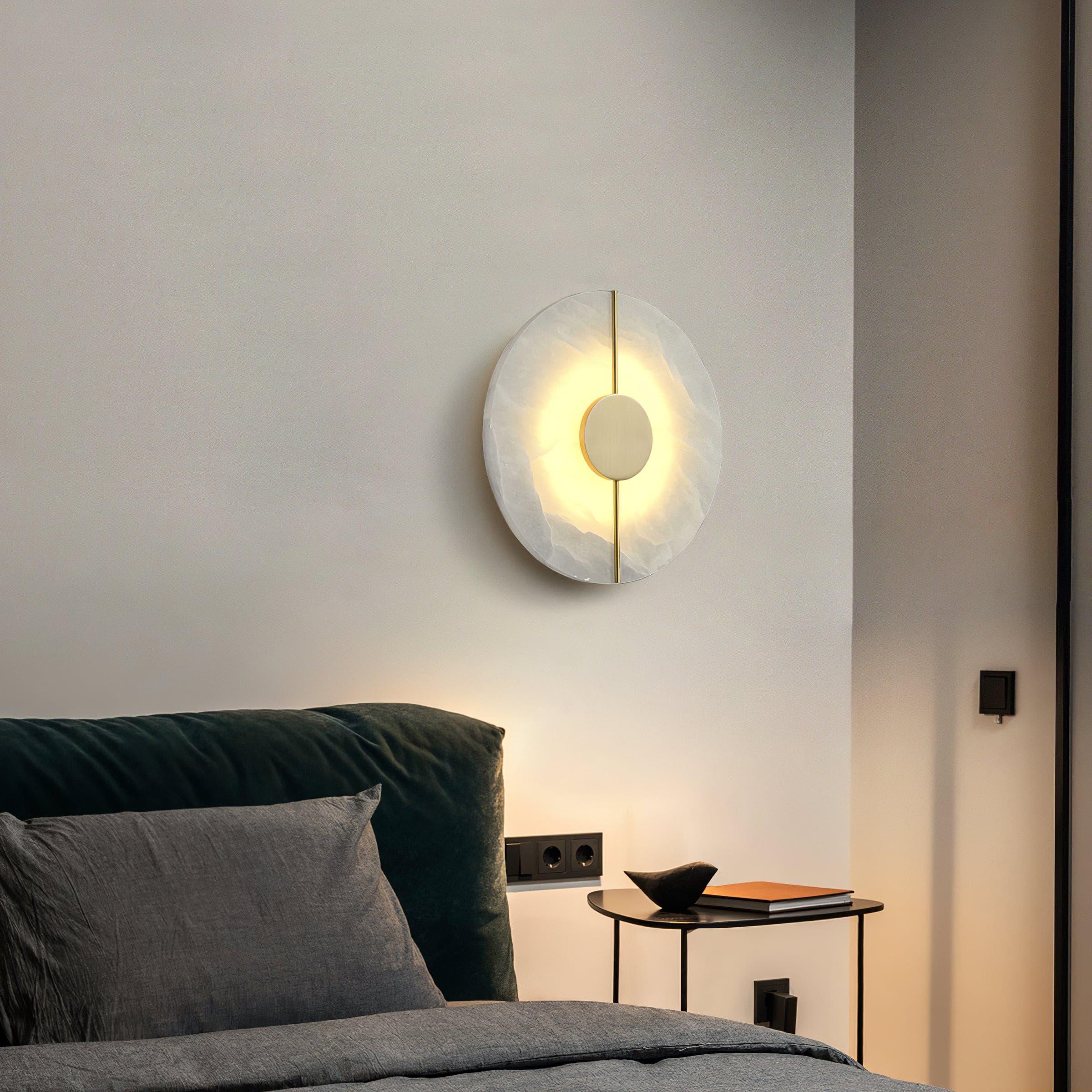 artistic-alabaster-wall-lamp-anzaz-White & Brass-3