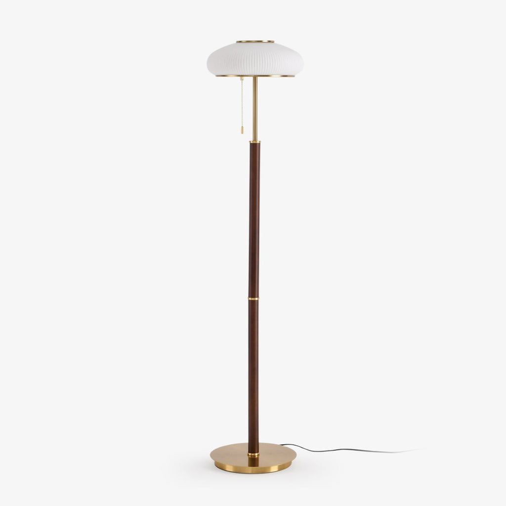 arvia-floor-lamp-anzaz-Walnut Wood & White & Gold-1