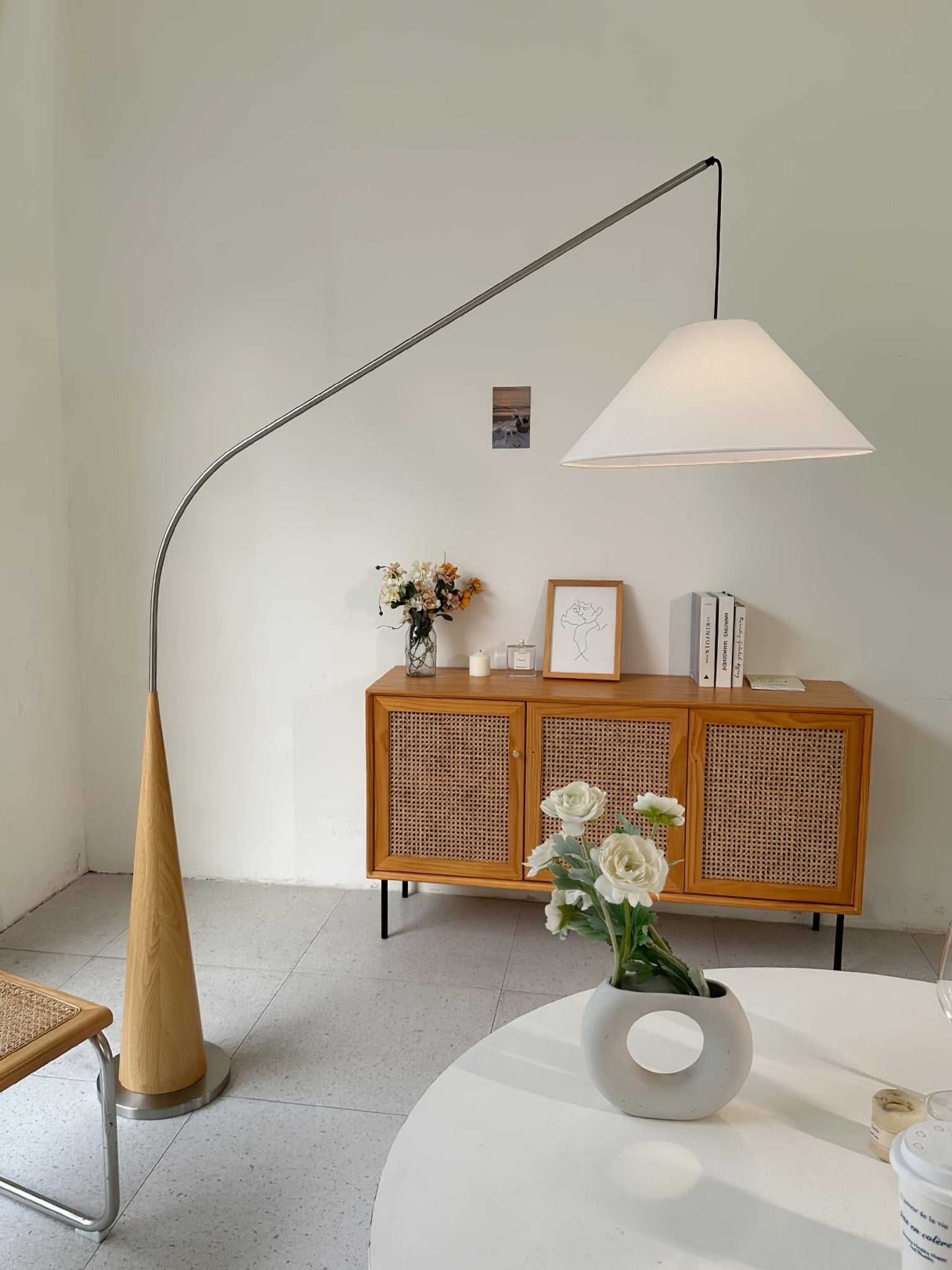 arvo-arc-floor-lamp-anzaz-Walnut Wood Grain Hydroprinting-5