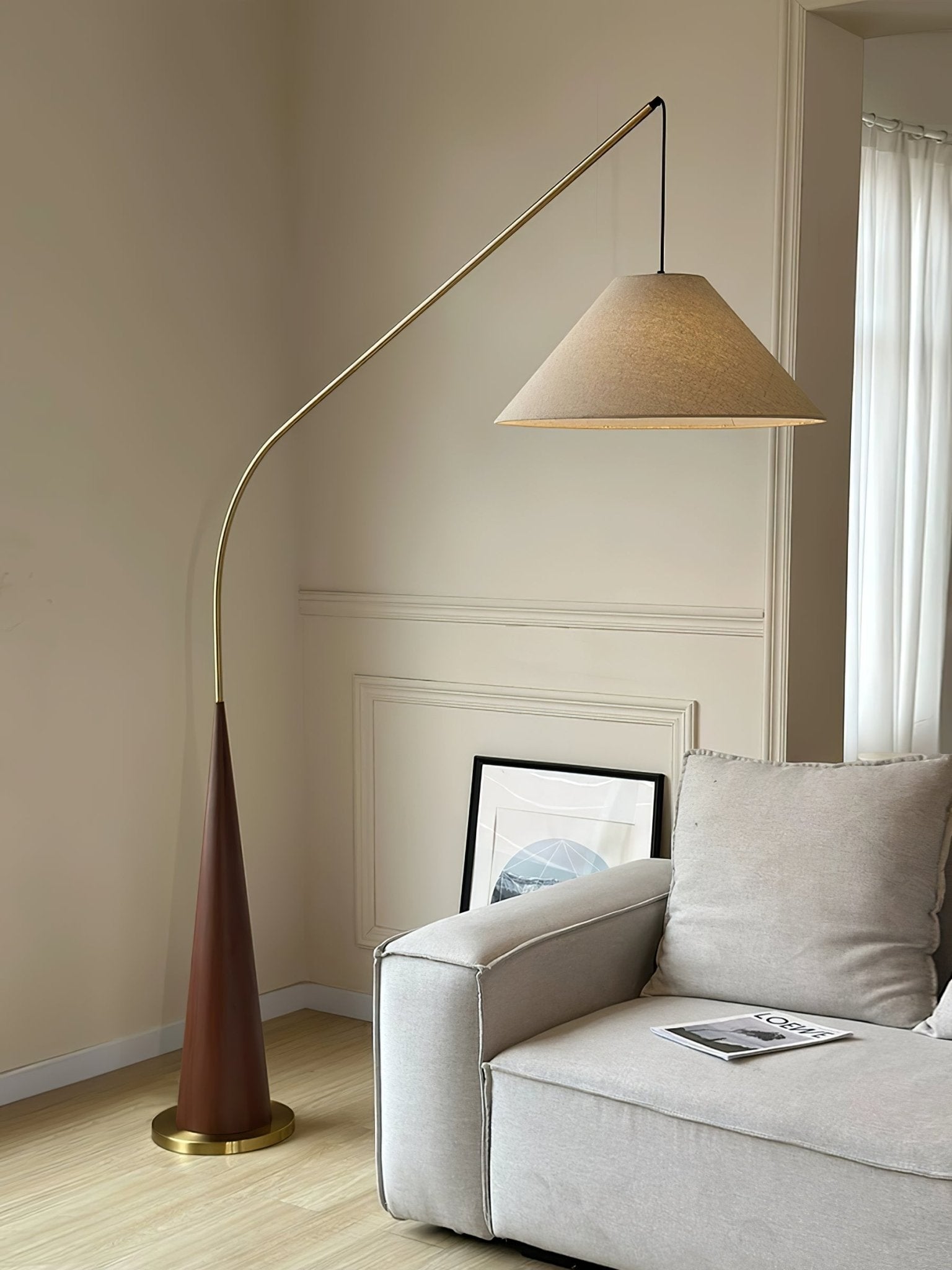 arvo-arc-floor-lamp-anzaz-Walnut Wood Grain Hydroprinting-7