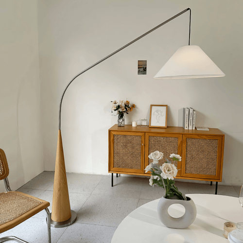 arvo-arc-floor-lamp-anzaz-Wood Color Grain Hydroprinting-2