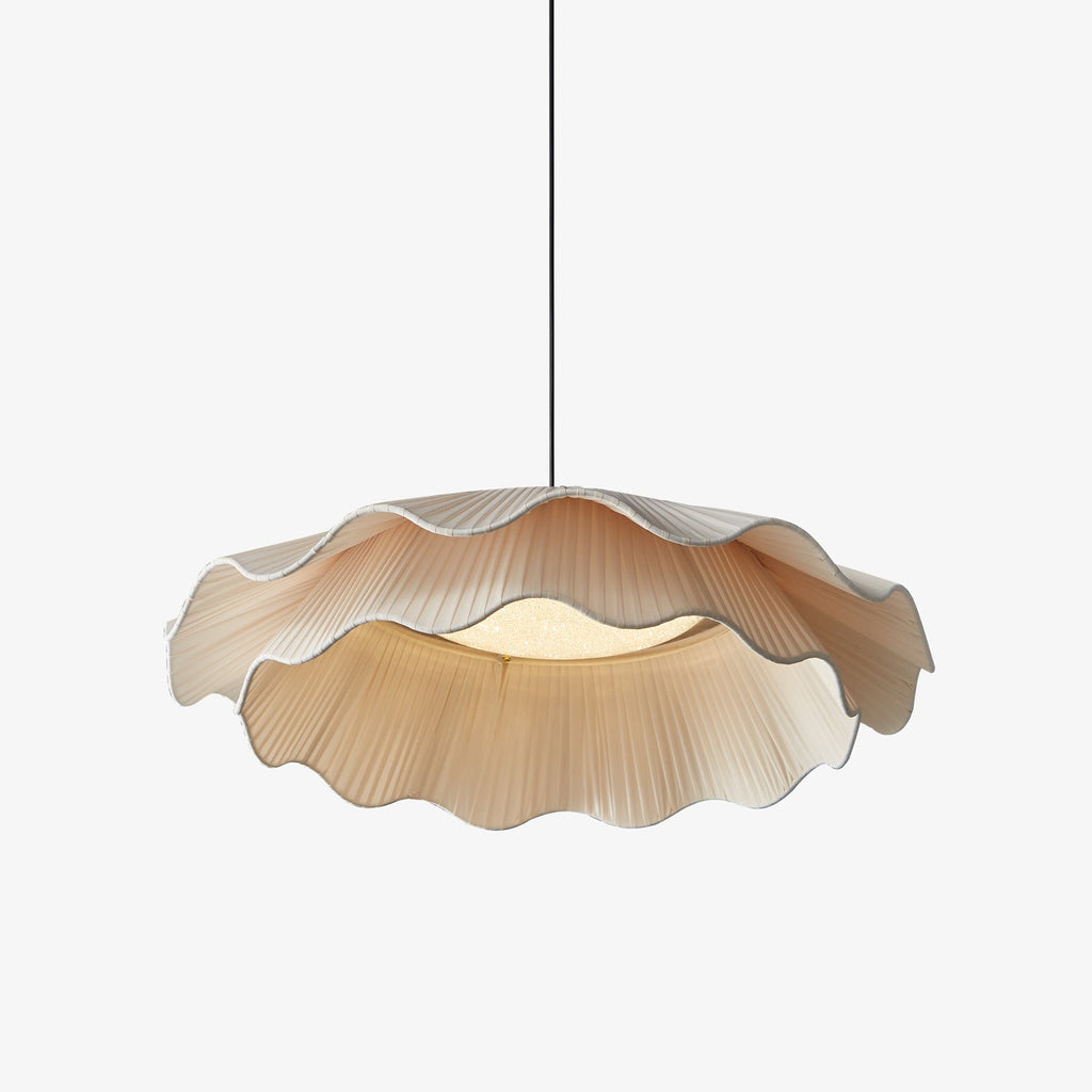 arwen-fabric-wave-pendant-lamp-anzaz-Black & Beige-1