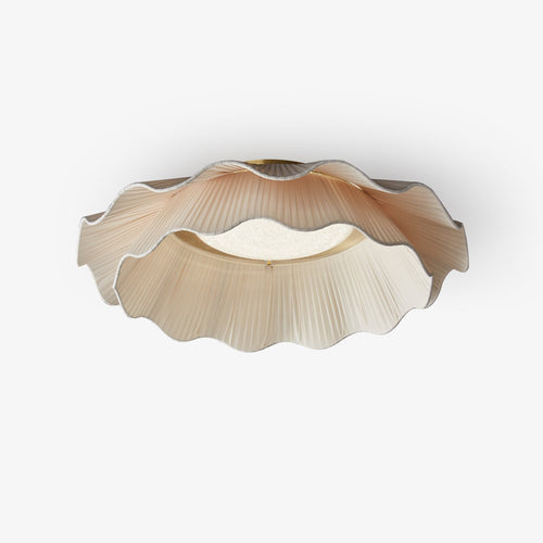 arwen-fabric-wave-ceiling-lamp-anzaz-Brass & Beige-1