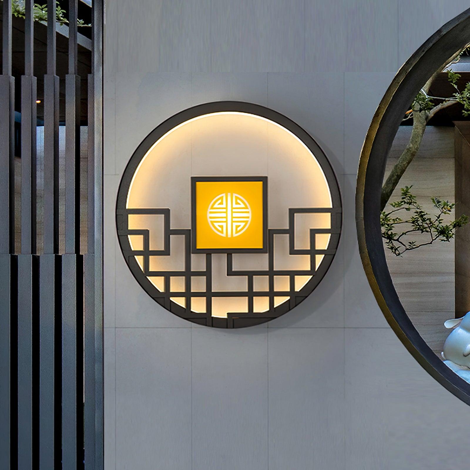 round-outdoor-wall-light-anzaz-Black-2