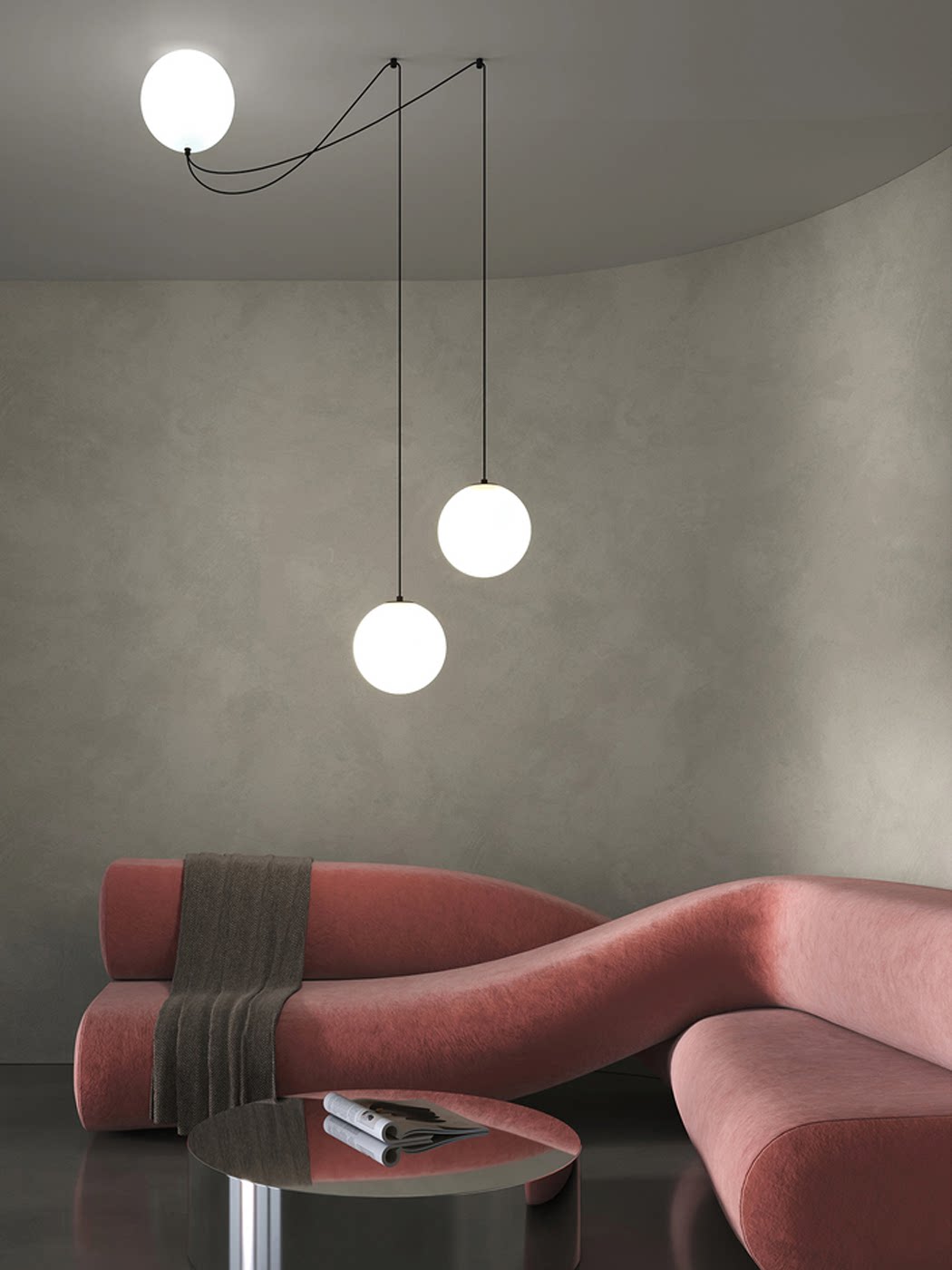 asteris-multi-globe-pendant-lamp-anzaz-Black & White-5