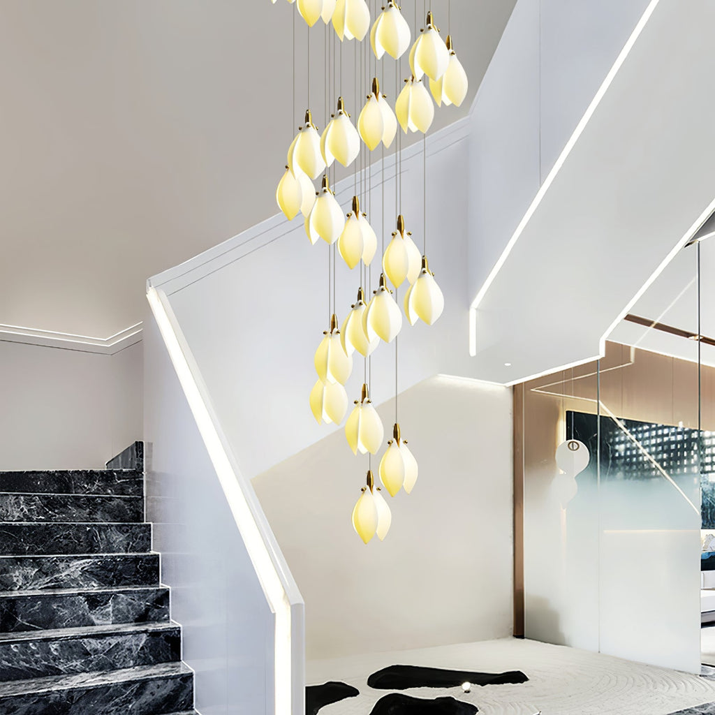 astralis-bloom-chandelier-anzaz-Gold & White-4