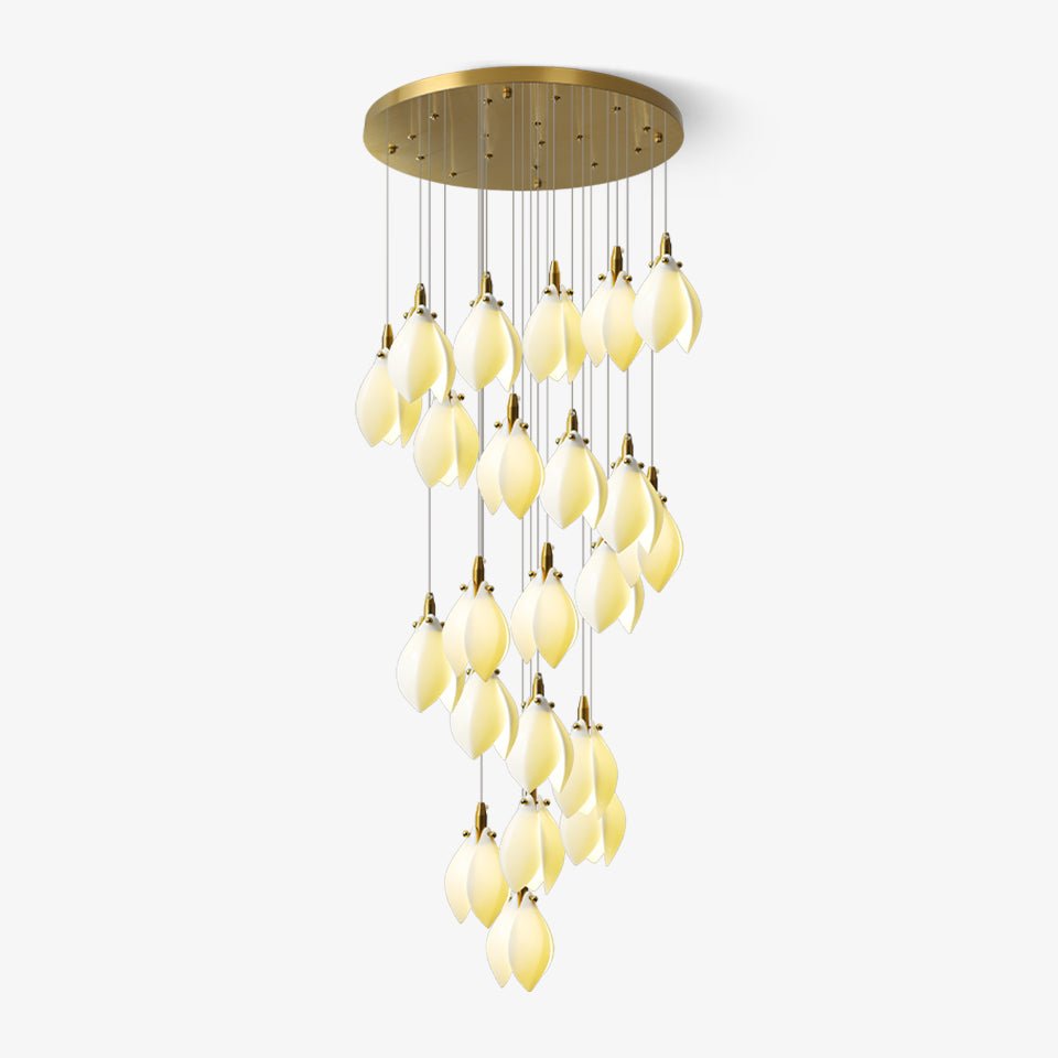 astralis-bloom-chandelier-anzaz-Gold & White-1