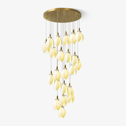 astralis-bloom-chandelier-anzaz-Gold & White-1