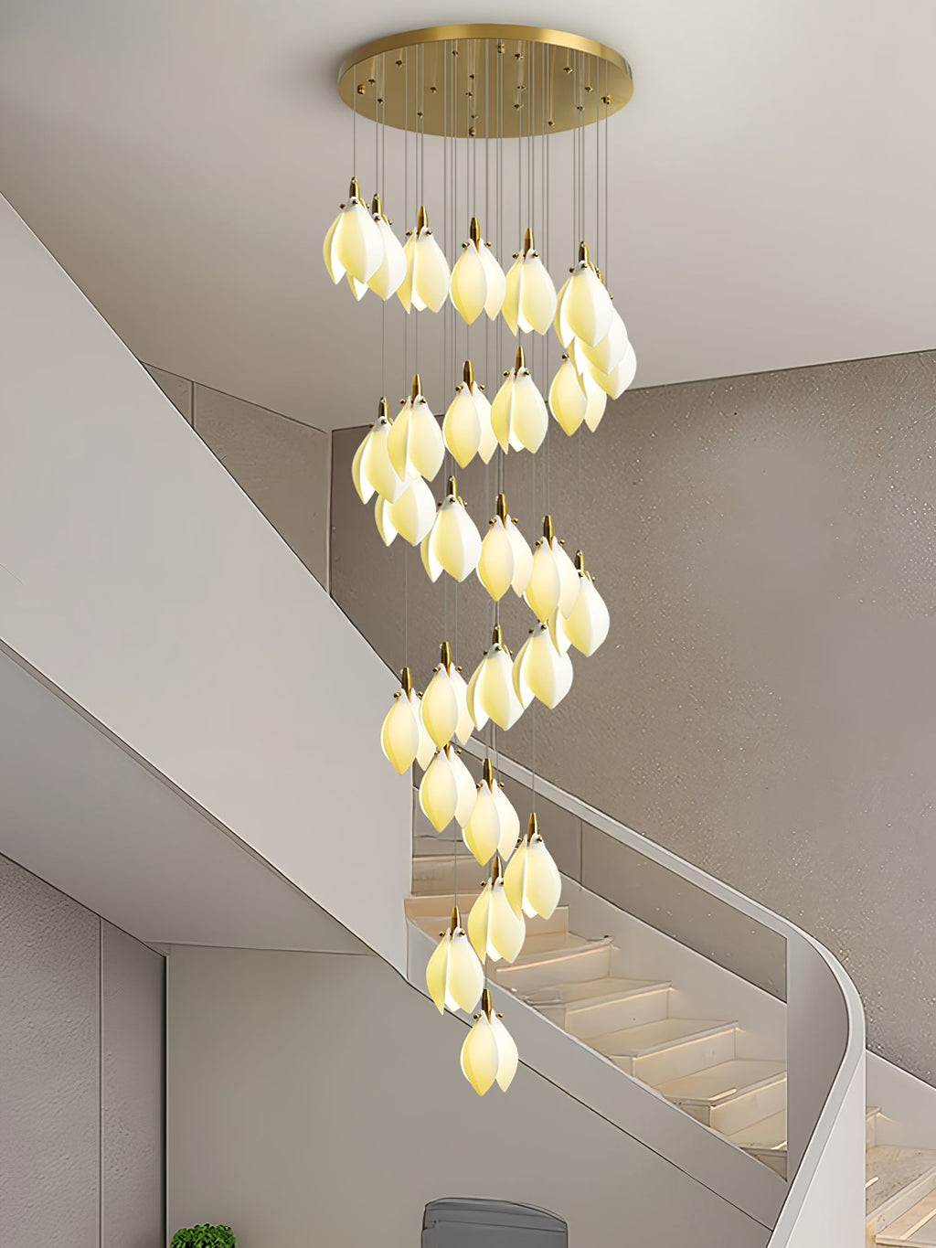 astralis-bloom-chandelier-anzaz-Gold & White-9