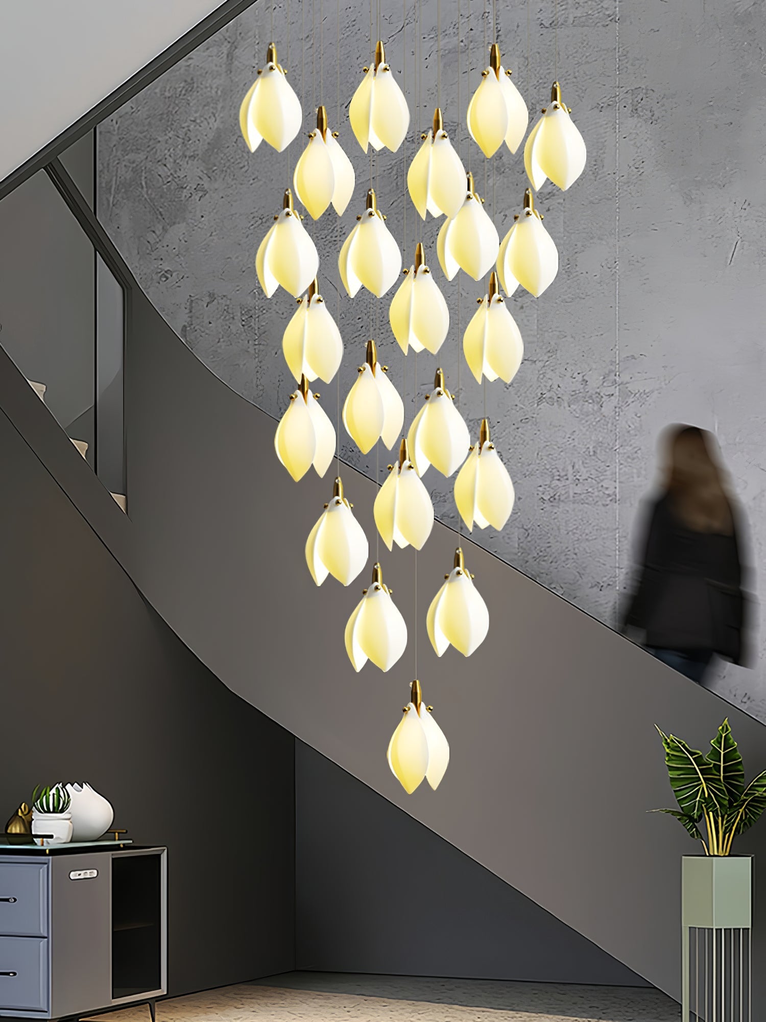 astralis-bloom-chandelier-anzaz-Gold & White-12