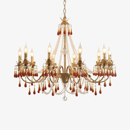 aureate-amber-crystal-chandelier-anzaz-Brass & Amber-1