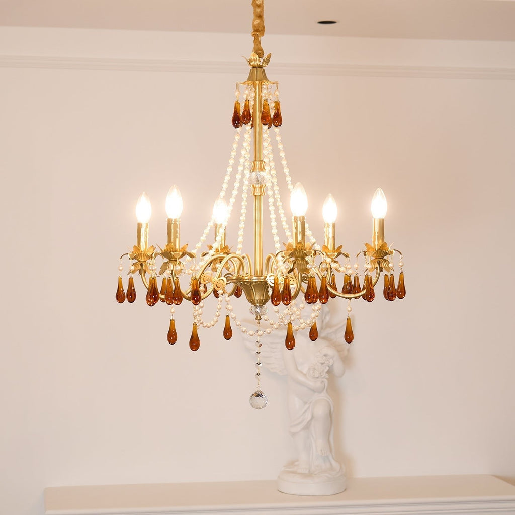 aureate-amber-crystal-chandelier-anzaz-Brass & Amber-5
