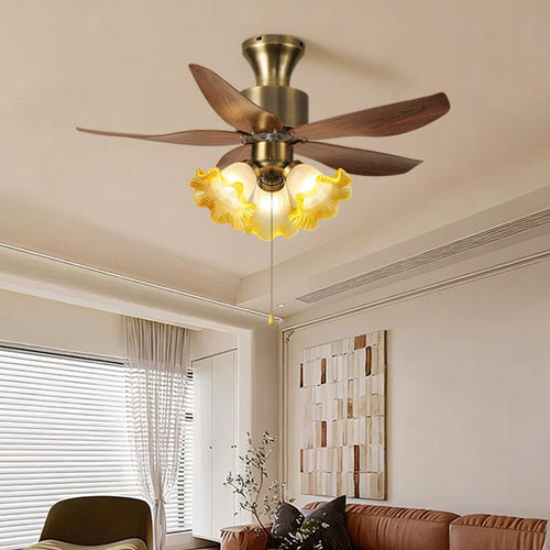 aurelia-blossom-ceiling-fan-light-anzaz-Walnut Color-2